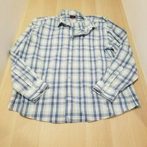 UNTUCKIT BUTTON DOWN SHIRT WRINKLE FREE SIZE XXL